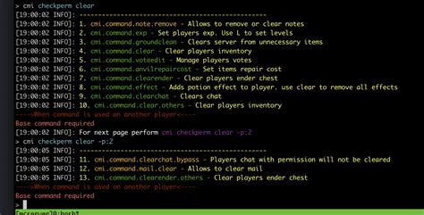 cmi permissions|CMI Commands – Zrips.